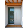 Produzione porte d�ingresso in alluminio con profili a taglio termico